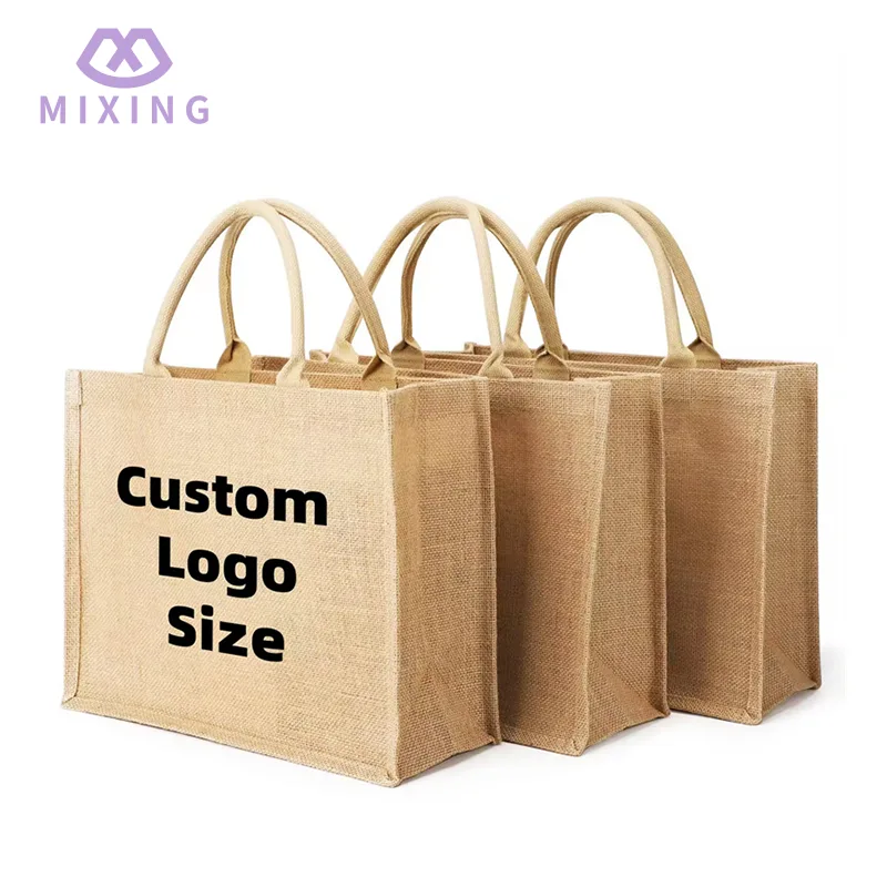 Jute Bags mainstream -udskrivningsproces - Skærmtryk