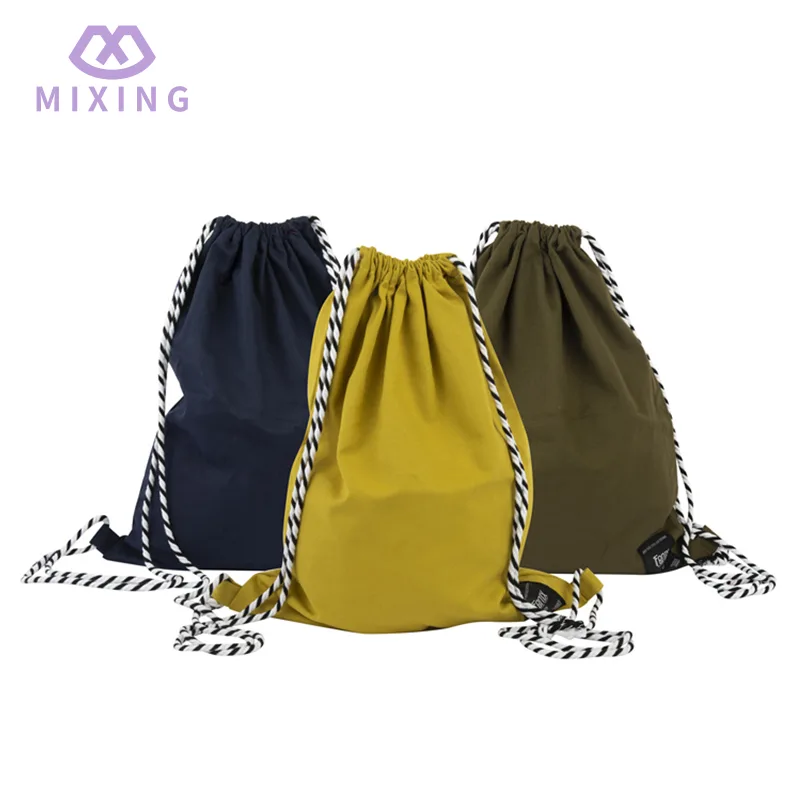 Canvas Drawstring Backpack Canvas Drawstring Backpack