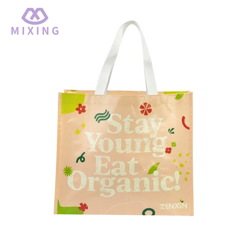 PP vævet souvenirtaske