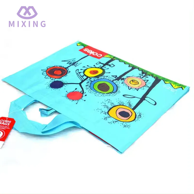 Genanvendelig PP vævet indkøbstaske